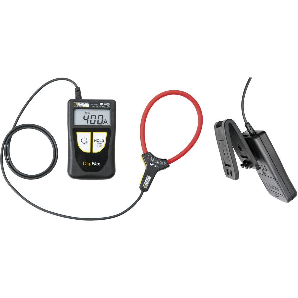 Chauvin Arnoux MA400D Digiflex MA400D-250 + Multifix Strujne stezaljke, Ručni multimetar digitalni CAT IV 600 V Zaslon (brojevi) slika