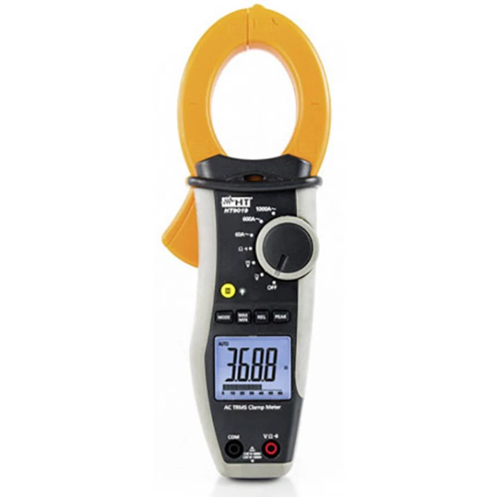 HT Instruments HT9019 Strujne stezaljke Kalibriran po ISO digitalni CAT III 1000 V, CAT IV 600 V Zaslon (brojevi): 6000 slika