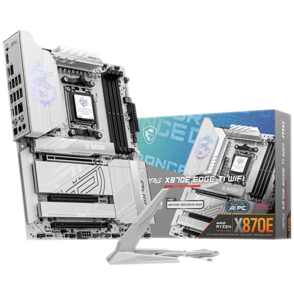 MSI MAG X870E matična ploča Faktor oblika (detalji) ATX Set čipova matične ploče AMD® X870 slika