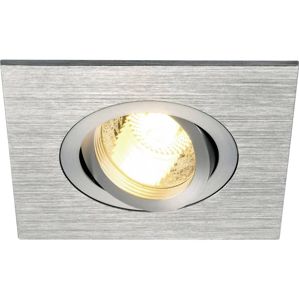 Ugrađeno svjetlo Halogena žarulja, LED GU10 50 W SLV 113456 New Trial XL Aluminij (brušeni) slika