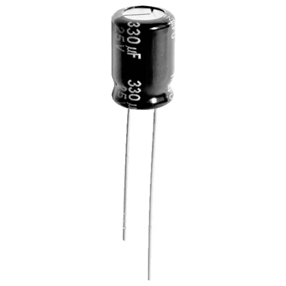 Panasonic elektrolitski kondenzator radijalno ožičen 330 µF 35 V 20 % (Ø x V) 8 mm x 15.0 mm 1 kom. slika