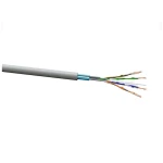 VOKA Kabelwerk 10258200-100 mrežni kabel cat 5e F/UTP 4 x 2 x 0.128 mm² siva (RAL 7035) 100 m