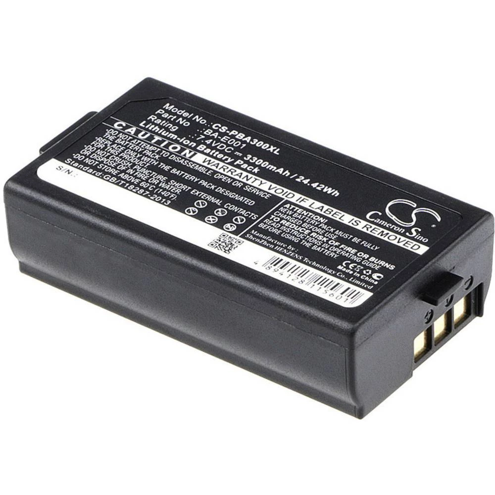 Baterija pisača Beltrona 7.4 V 3300 mAh Zamjenjuje originalnu akumul. bateriju BA-E001, PJ7 BELPBA300XL slika