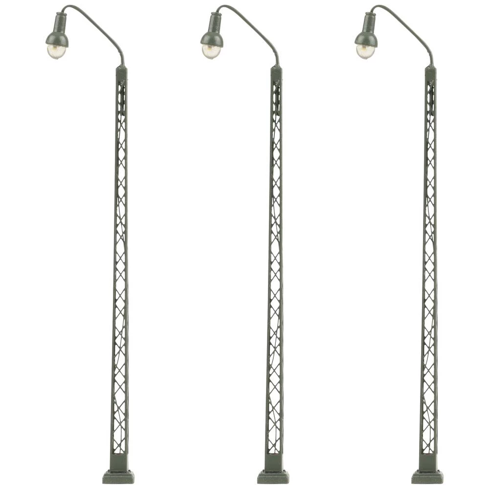 Faller n svjetiljka na čeličnom stupu jednostruka gotovi model 272129 3 St. slika