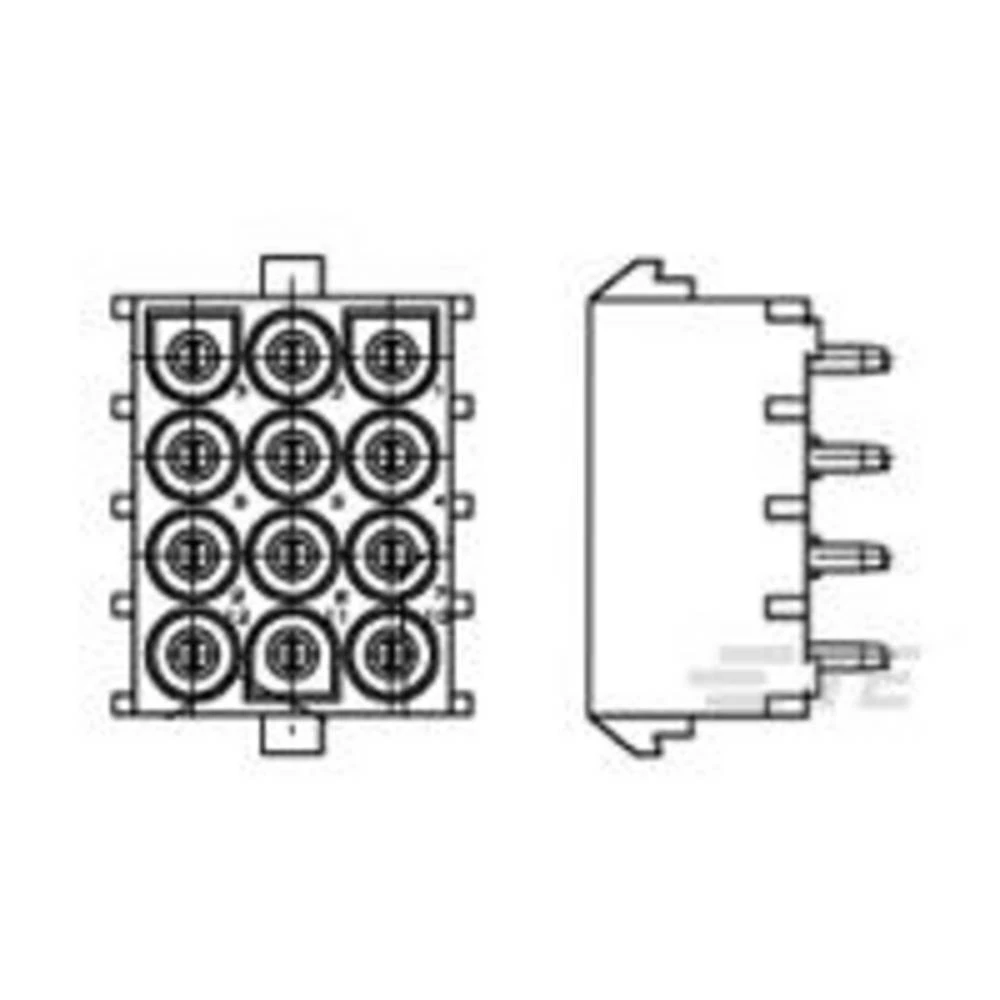 TE Connectivity Universal  MATE-N-LOK ConnectorsUniversal  MATE-N-LOK Connectors 829181-3 AMP slika
