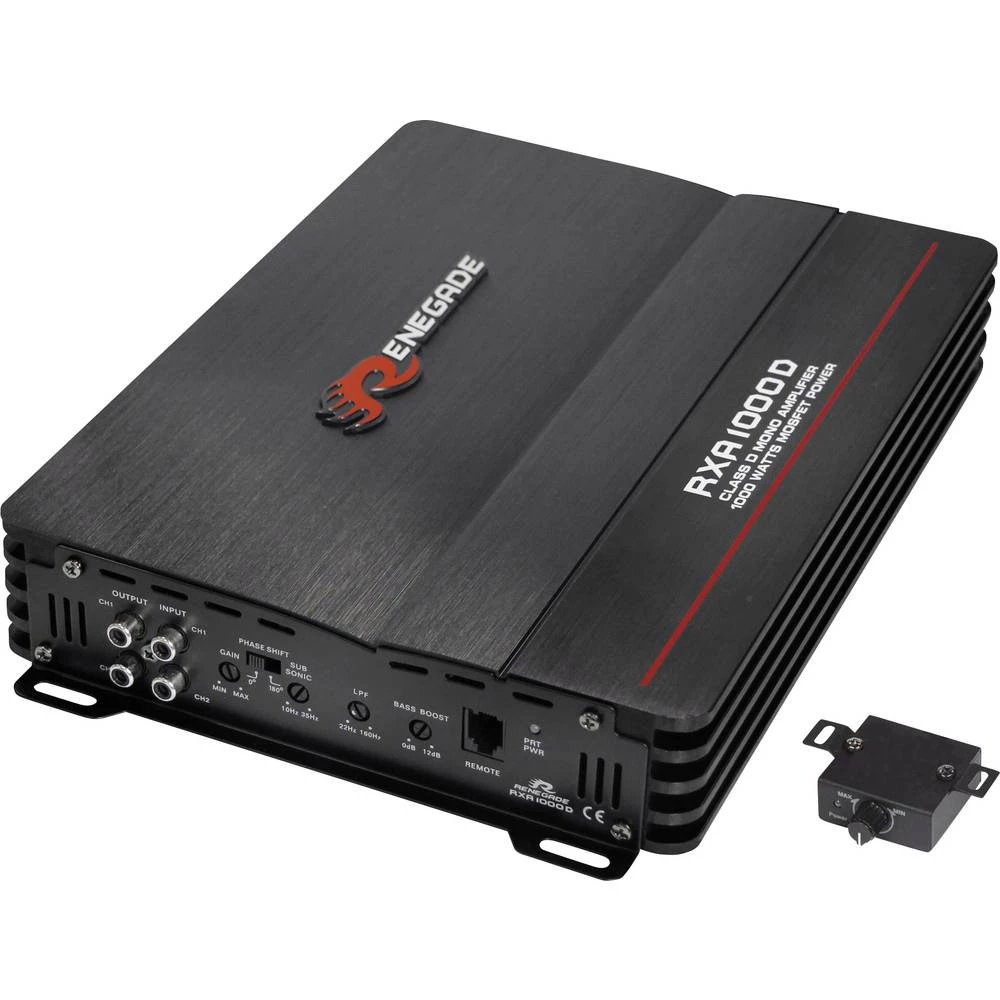 Renegade RXA1000D 1-kanalno digitalno pojačalo 500 W slika