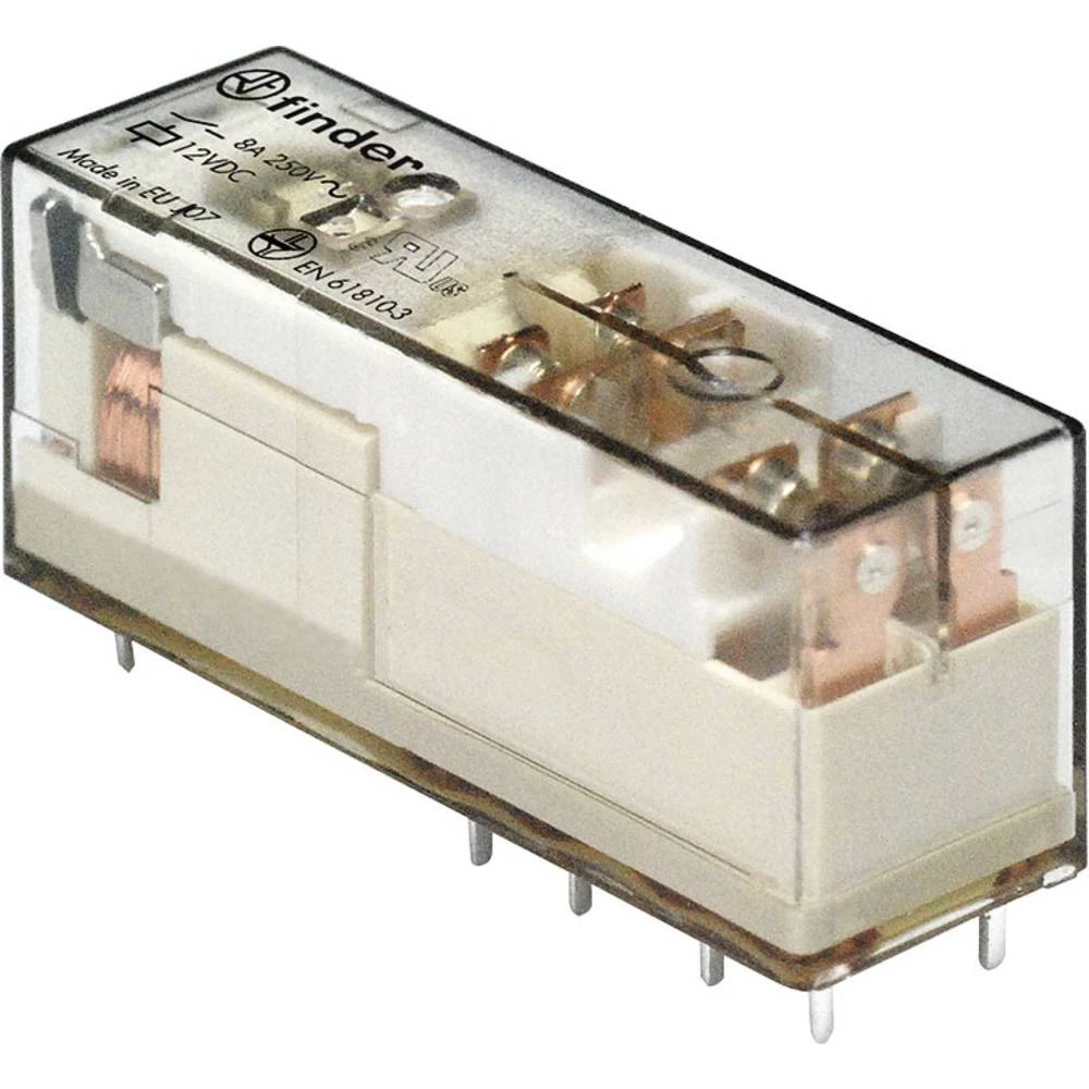 Finder 50.14.9.024.4220 relej za tiskane pločice 24 V/DC 8 A 2 otvarač, 2 zatvarač 10 St. slika