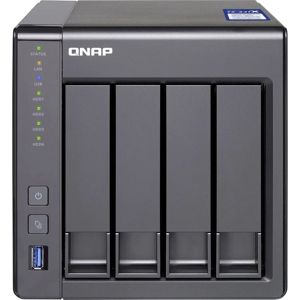 NAS-Server kućište QNAP TS-431X-2G 4 Bay slika