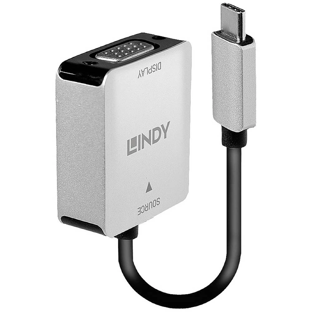 LINDY USB-C™, VGA pretvarač [1x muški konektor USB-C™ - 1x ženski konektor vga] slika