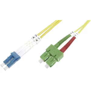 Digitus DK-292SCA3LC-03 Glasfaser svjetlovodi priključni kabel [1x muški konektor sc/apc 8° - 1x muški konektor lc] 9/12 slika