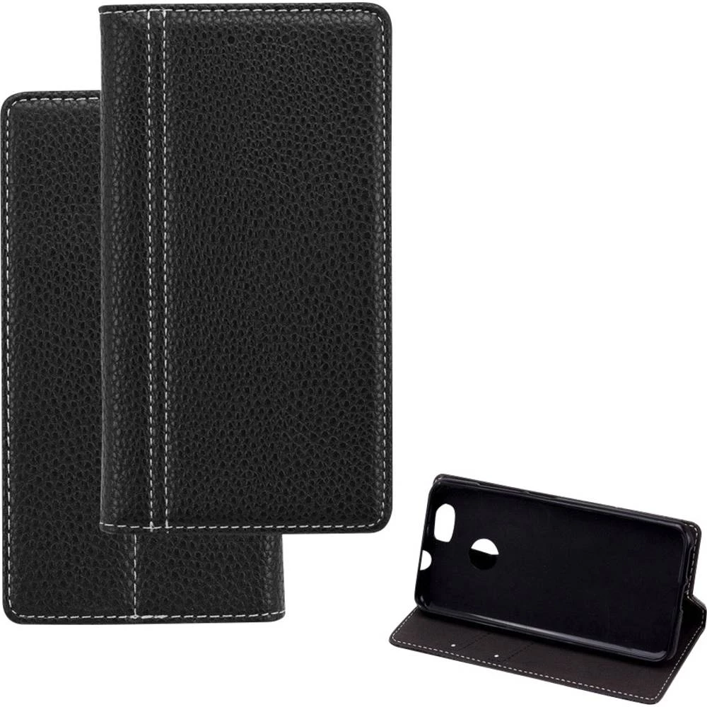 Perlecom Knjižica Pogodno za: Huawei Nova Crna slika
