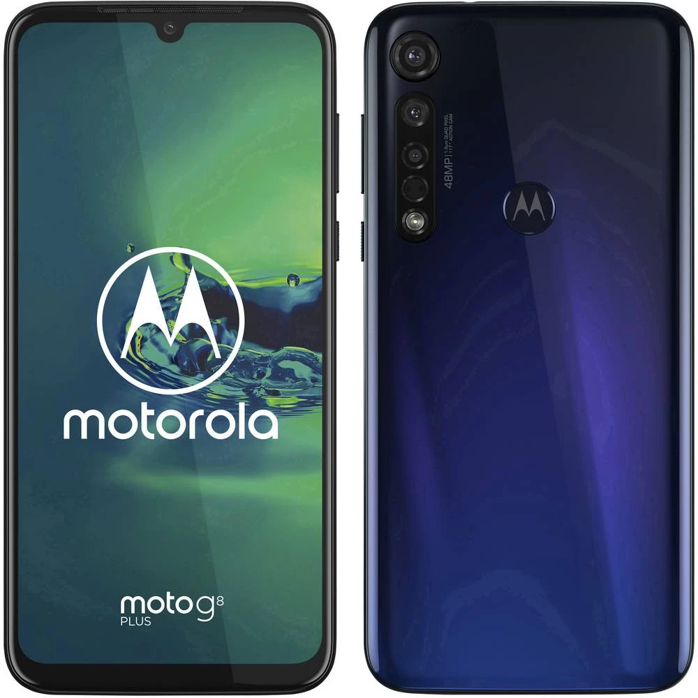 Motorola Moto G8 Plus 64 6.3 "(16 cm)Dual-SIM Android&trade; 9.0 48 MPix Tamnoplava slika
