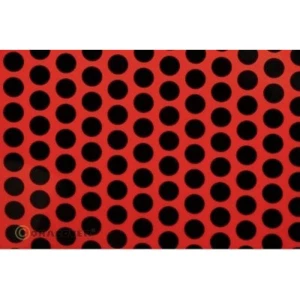 Folija za glačanje Oracover Fun 1 41-021-071-002 (D x Š) 2 m x 60 cm Crveno-crna (fluorescentna) slika