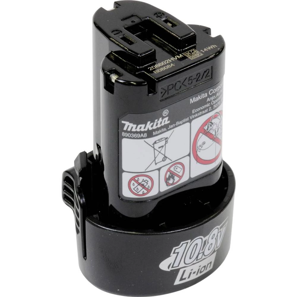 Makita BL1013 196066-7 električni alaT-akumulator  10.8 V 1.3 Ah li-ion slika