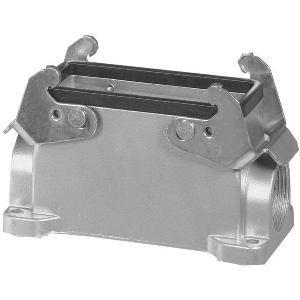 Podnožno kućište 2 poprečna luka, s navojnim potporanjem...nastavkom, 1 kabelski izlaz, visoki dizajn Amphenol C146 10N016 500 2 slika