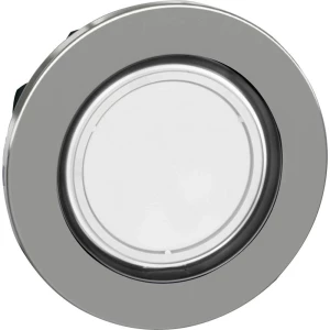 Schneider Electric ZB4FV013 prednji element za za signalnu žaruljicu plosnat (Ø) 30.5 mm  bijela, krom boja 1 St. slika