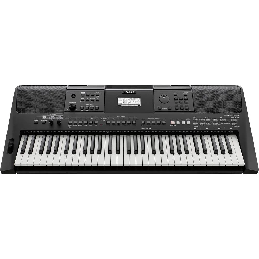 Yamaha PSR-E463RML tipkovnica crna slika