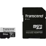 microSDXC kartica 64 GB Transcend Premium 330S Class 10, UHS-I, UHS-Class 3, v30 Video Speed Class A2 standard , Uklj. SD-adapte