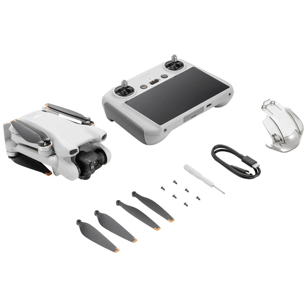 DJI Mini 3 (DJI RC) uklj. pametni kontroler kvadrokopter RtF zrakoplovna kamera  svijetlosiva slika