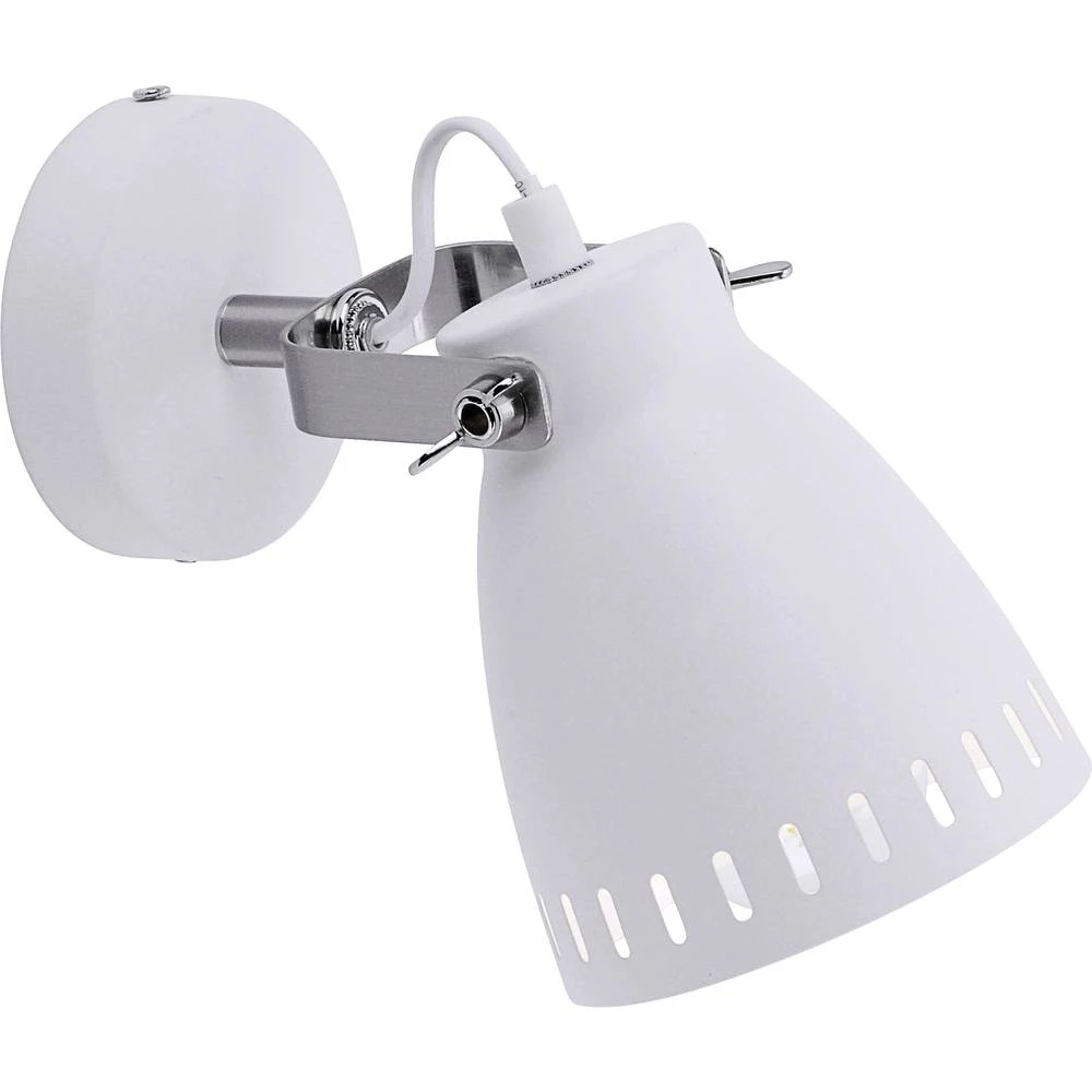 Stropni reflektor LED E27 60 W LeuchtenDirekt Eva 11050-16 Bijela slika