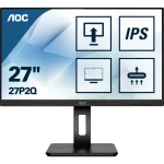 AOC 27P2Q LCD zaslon 68.6 cm (27 palac) Energetska učinkovitost 2021 E (A - G) 1920 x 1080 piksel Full HD 4 ms utičnica za slušalice, audio line-in IPS LED