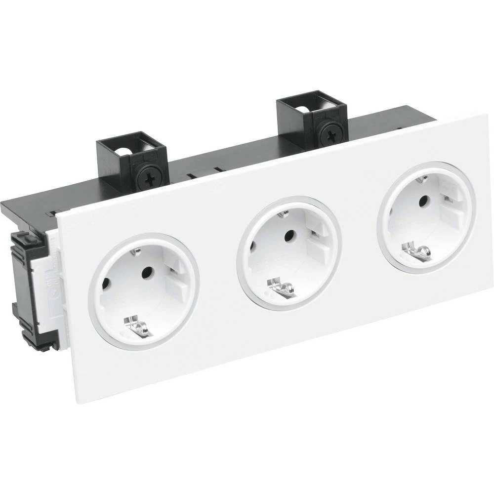 OBO Bettermann 6121034 utičnica uređaja (Š x V) 206 mm x 82 mm 1 St. krem-bijela slika