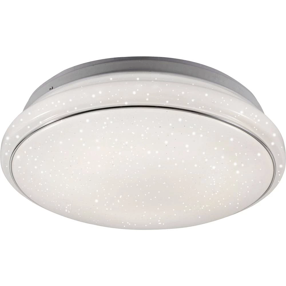 LeuchtenDirekt Jupiter 14362-16 LED stropna svjetiljka ATT.CALC.EEK: LED 17 W Toplo-bijela, Neutralno-bijela Bijela slika