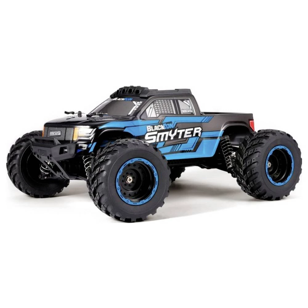 Blackzon narančasta s četkama 1:16 RC model automobila monstertruck pogon na sva četiri kotača (4wd) 2,4 GHz uklj. bater slika