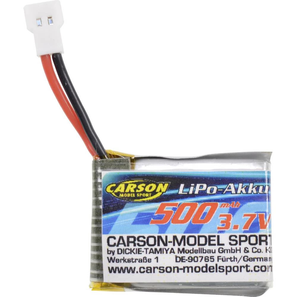 Carson Modellsport lipo akumulatorski paket za modele 3.7 V 500 mAh slika
