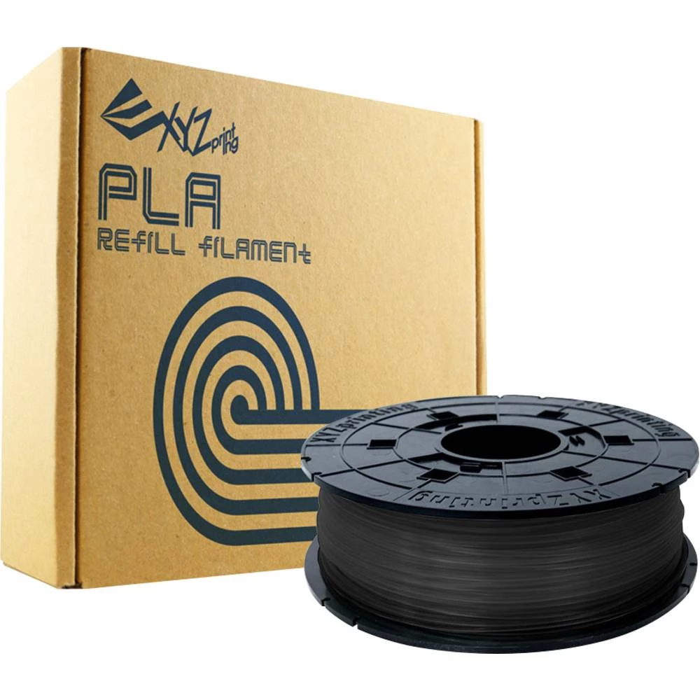 3D pisač filament XYZprinting RFPLBXEU00H PLA 1.75 mm Crna 600 g slika