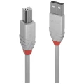 LINDY USB kabel USB 2.0 USB-A utikač, USB-B utikač 1 m siva  36682 slika