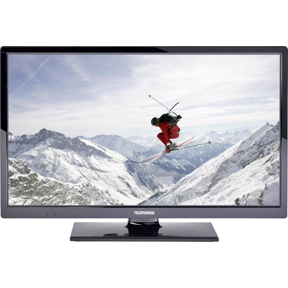 Telefunken B24H340A LED televizor 61 cm 24 " ATT.CALC.EEK A+ (A++ - E) DVB-T2, DVB-C, DVB-S, HD ready, CI+ Crna slika