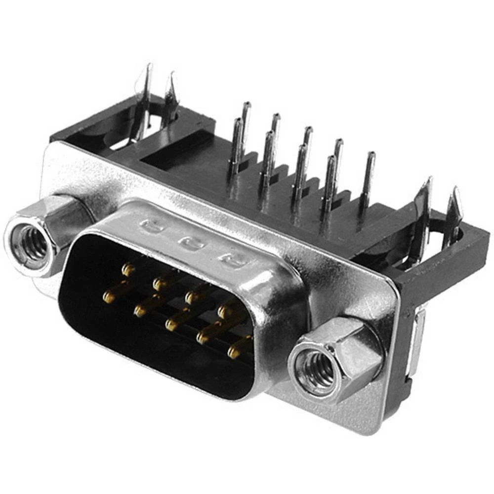 D-SUB pinski konektor 90 ° Broj polova: 9 Lemne igle econ connect 1 ST slika