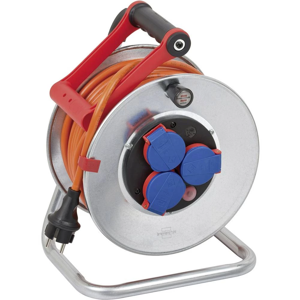 Brennenstuhl 1198370 Kabelski bubanj 25 m Narančasta Sigurnosni utikač slika
