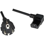 Rashladni uređaji Priključni kabel [1x Sigurnosni utikač - 1x Ženski konektor IEC C13, 10 A] 3 m Crna LogiLink