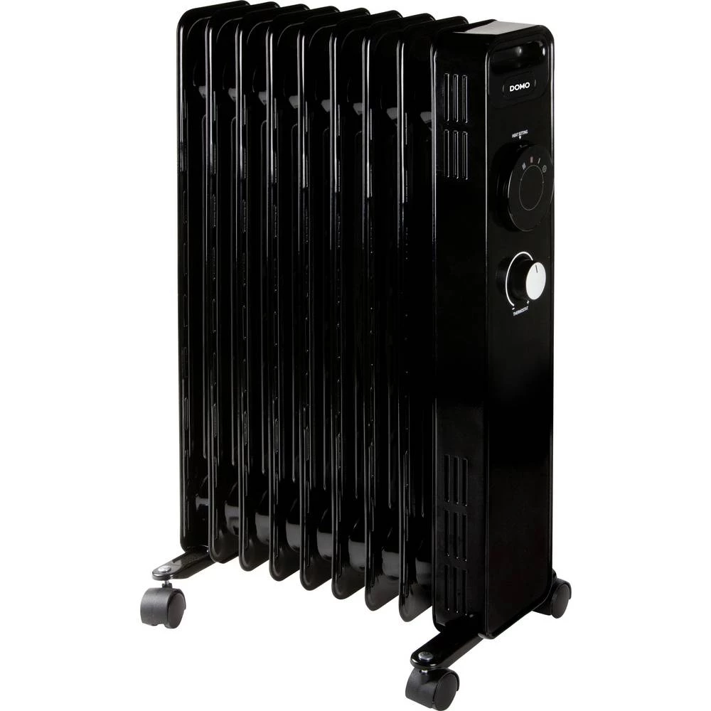 DOMO DO7327R uljni radijator    2000 W crna slika