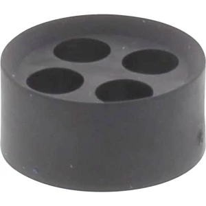 Wiska MFD 32/03/060-01/080 višestruki uložak za brtvljenje otporno na udarce, sa zaštitom od potega   M32  plastika crna (RAL 9005) 25 St. slika