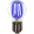 LightMe LED ATT.CALC.EEK B (A++ - E) E27 Oblik kapi 4 W Plava (Ø x D) 45 mm x 77 mm Filament 1 ST slika