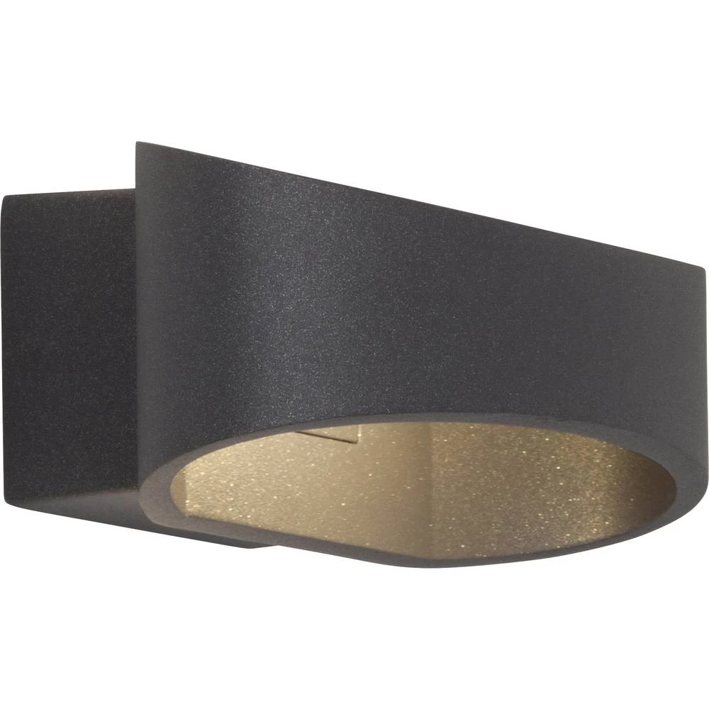 AEG Sunrise AEG280014 LED vanjsko zidno svjetlo Energetska učinkovitost 2021: F (A - G) 9 W toplo bijela antracitna boja slika