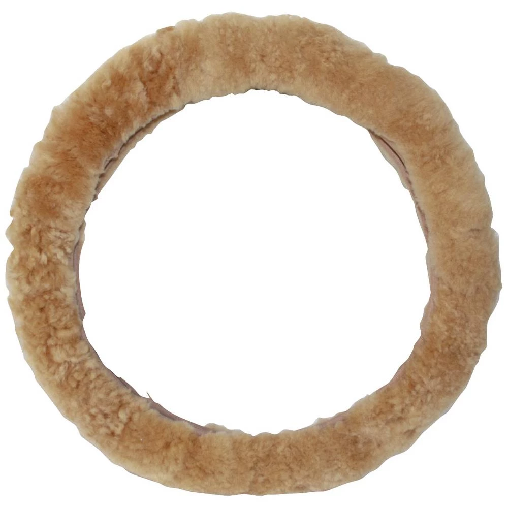 HP Autozubehör  poklopac upravljača  pravo janjeće krzno deva boja 37 - 39 cm slika