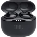 Bluetooth® Naglavne slušalice JBL Tune 120 U ušima Slušalice s mikrofonom, Kontrola na dodir Crna slika