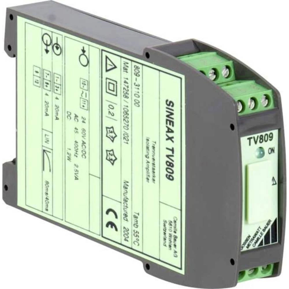 Programibilna istosmjerna izolacijska pojačala, Sineax TV 809 Camille Bauer 147282 1 St. slika