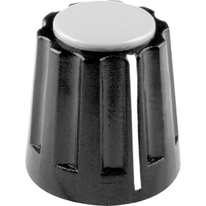Okretni gumb S gumbom za obilježavanje Crna (Ø x V) 14.5 mm x 14 mm Mentor 331.41 1 ST slika