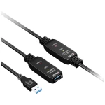 club3D USB kabel USB 3.2 gen. 1 (USB 3.0) 15.00 m crna CAC-1406