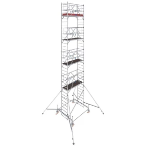Krause 773074 FahrGerüst aluminij na roli mobilna Radna visina (maks.): 10.50 m srebrna 270.5 kg slika