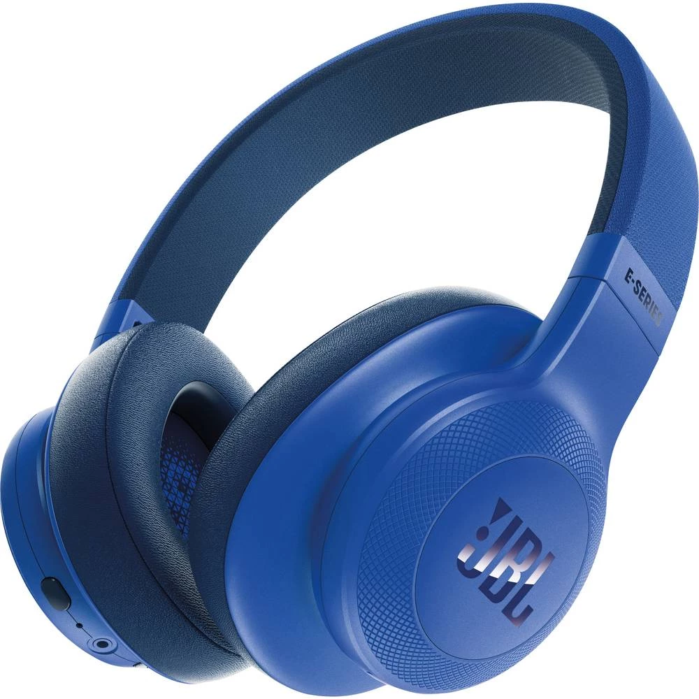 Bluetooth&reg; Naglavne slušalice JBL Harman E55BT Preko ušiju Sklopive, Slušalice s mikrofonom Plava boja slika