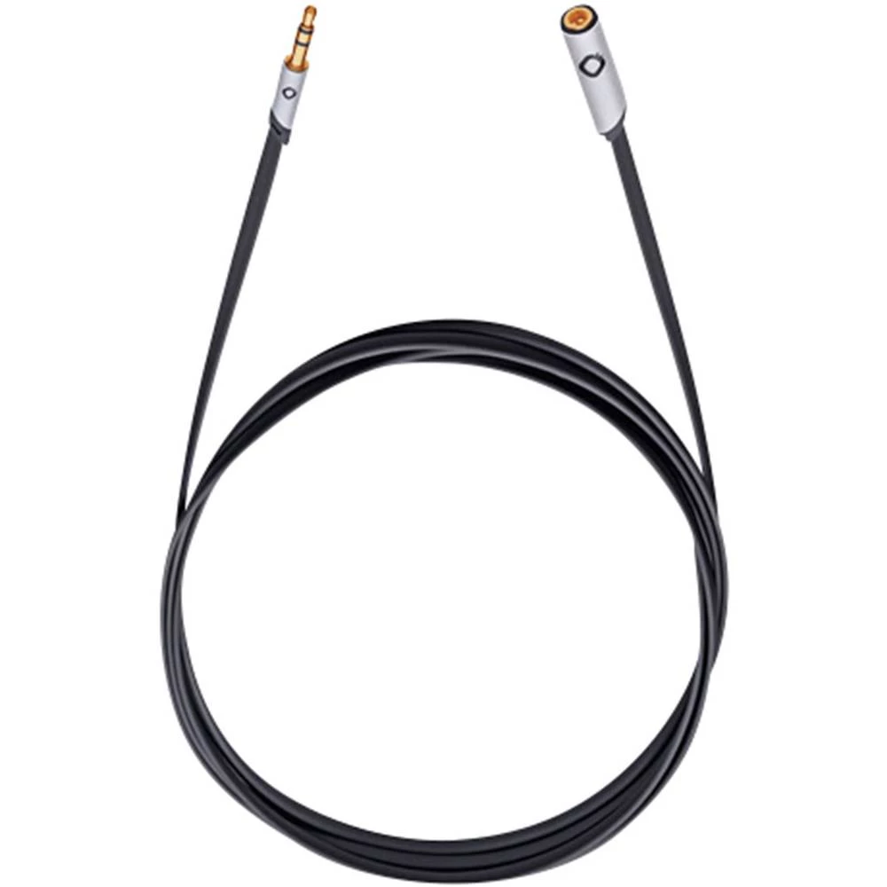 Oehlbach Utičnica Audio Produžetak [1x 3,5 mm banana utikač - 1x Priključna doza za 3,5 mm banana utikač] 10 m Antracitna boja p slika