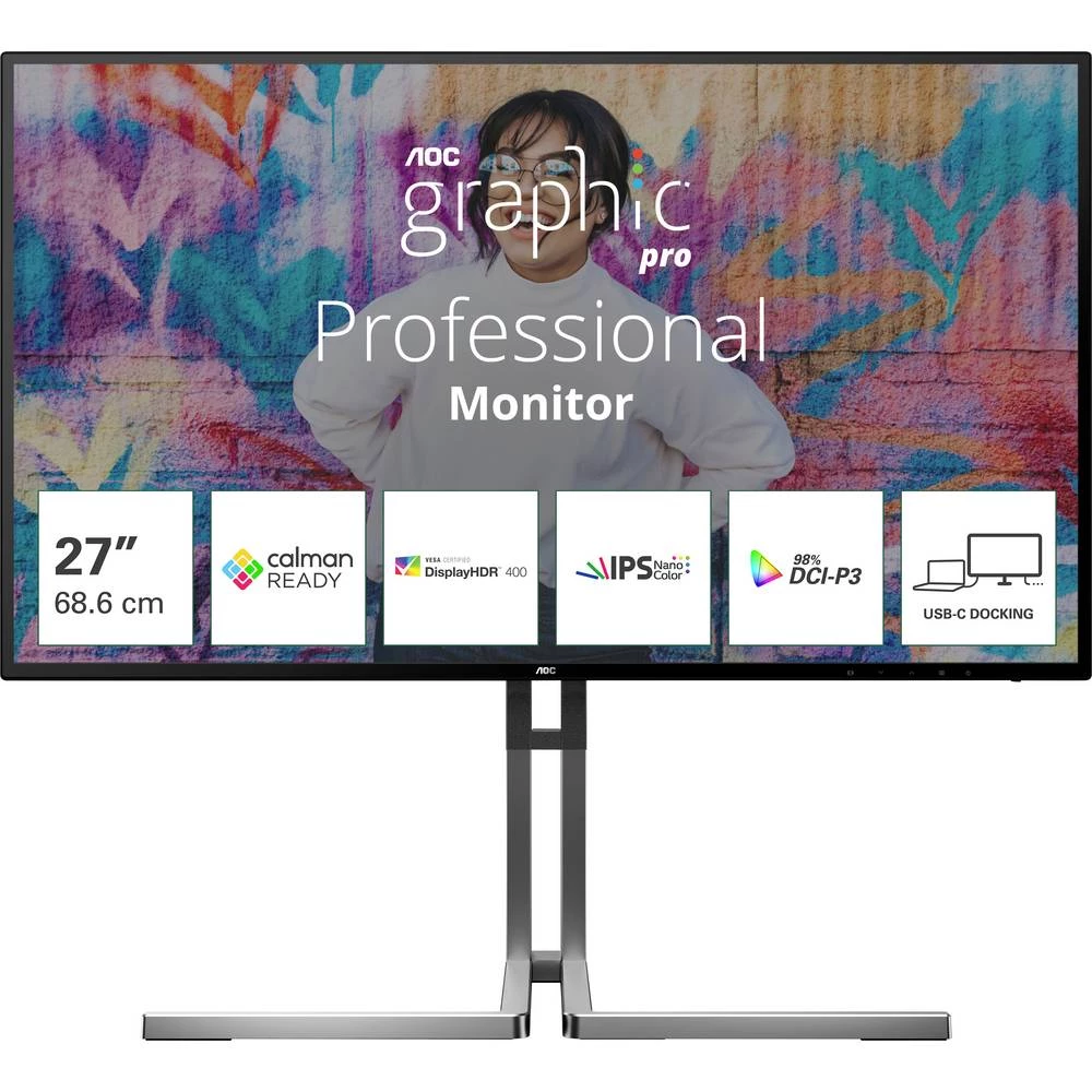 AOC U27U3CV LCD zaslon slika