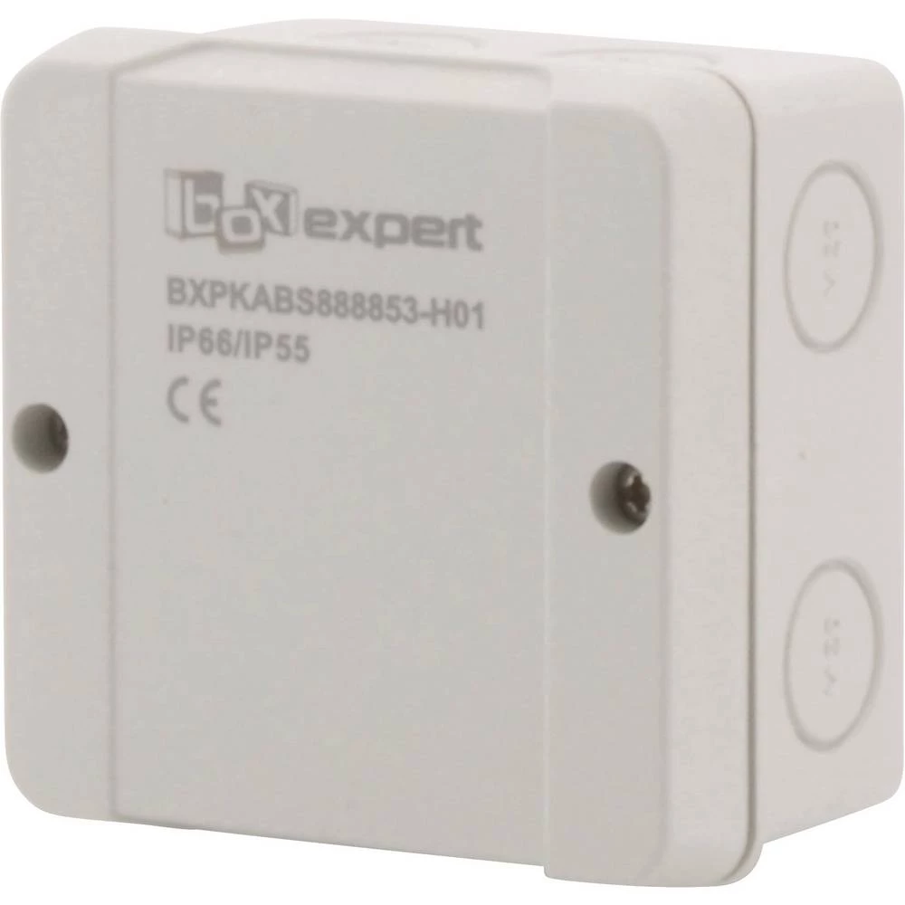 Boxexpert BXPKABS888853-H01 instalacijsko kućište 88 x 88 x 53 ABS svijetlosiva 10 St. slika