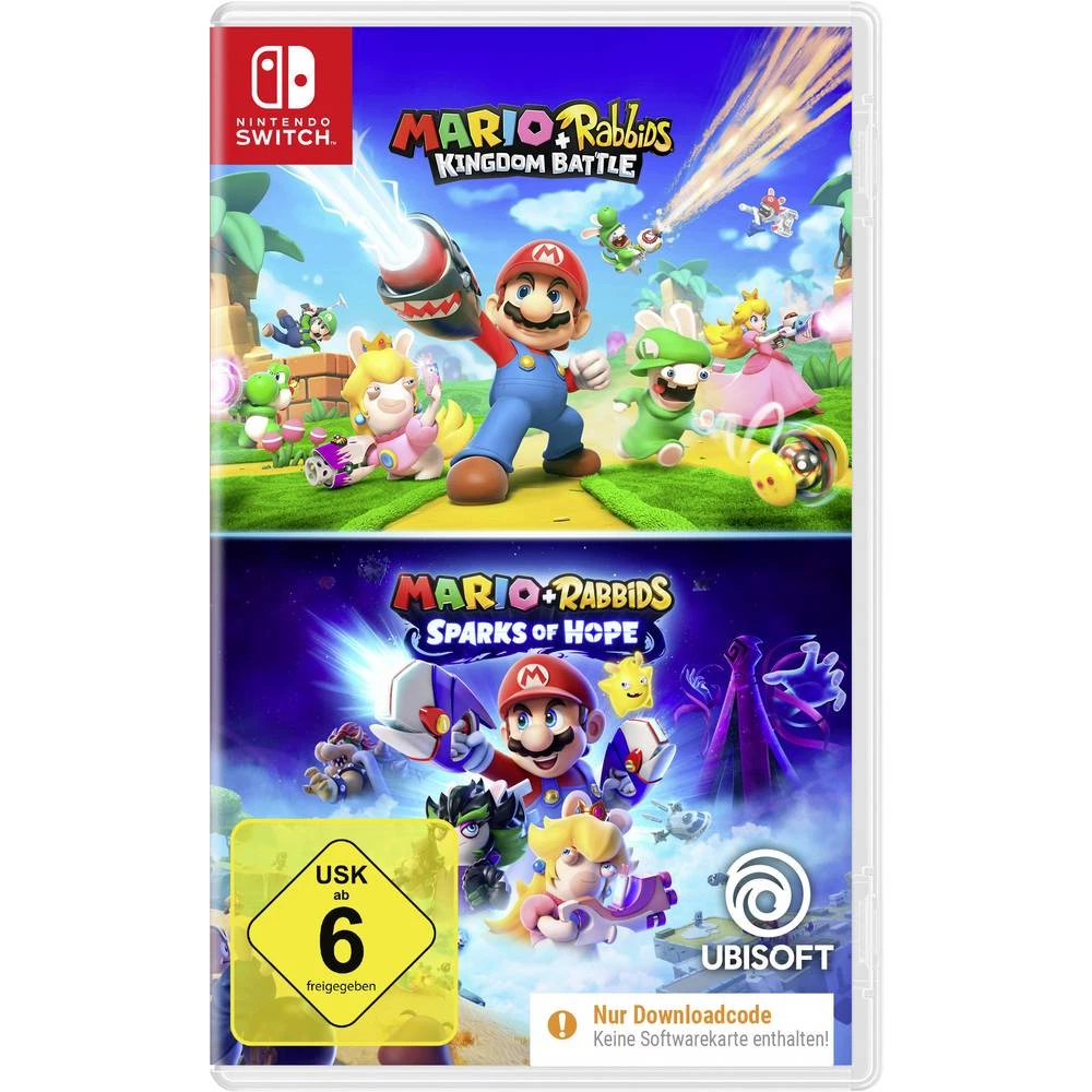 Nintendo Switch igra Mario + Rabbids Compilation (Kingdom Battle & Sparks of Hope) slika